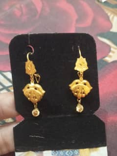 22k gold earrings