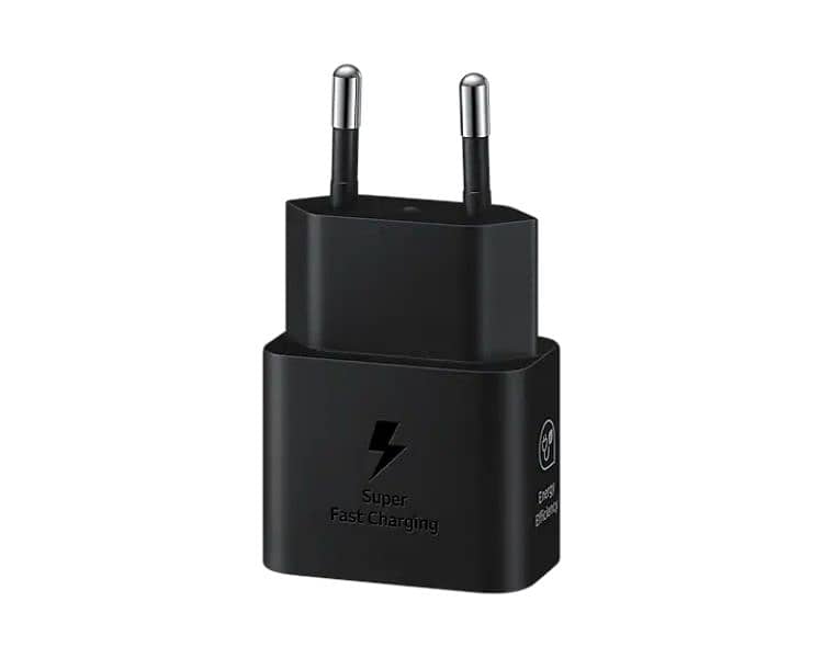 Samsung 25W Power Adapter with Type-C Cable Black Color 4