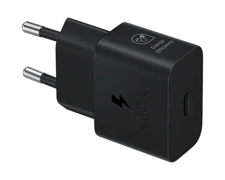 Samsung 25W Power Adapter with Type-C Cable Black Color 5