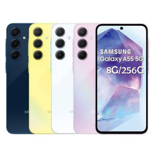 Samsung a55  8/256 official pta approved 0