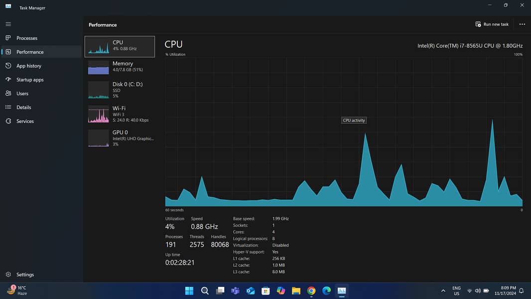 Lenovo Thinkpad L390 i7 8th gen 2