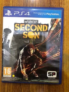 INFAMOUS SECOND SON FOR PLAYSTATION 4