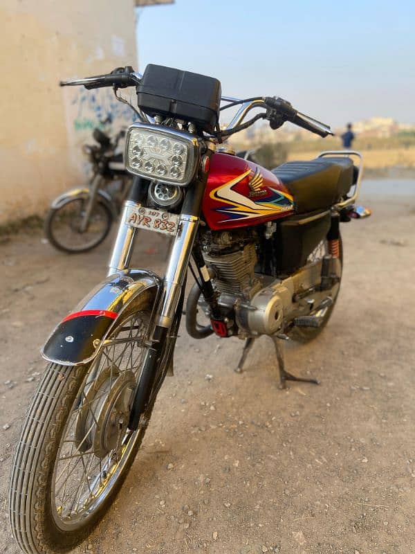 Honda CG125 first honour Al ok hai 0