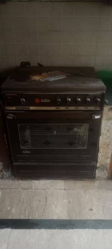 sunbeam gas stove with gas oven 0