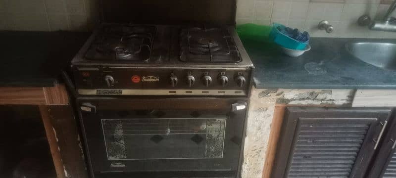 sunbeam gas stove with gas oven 1