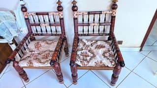 Sindhi Style Chairs (Pair)