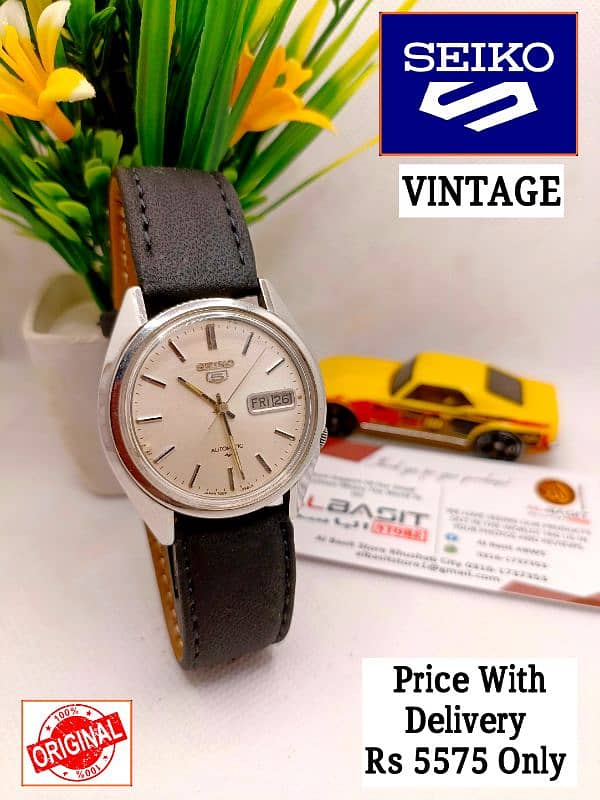 4 ہزار سے لیکر 9 ہزار تک Seiko 5 Automatic Citizen Orient 03161737353 15