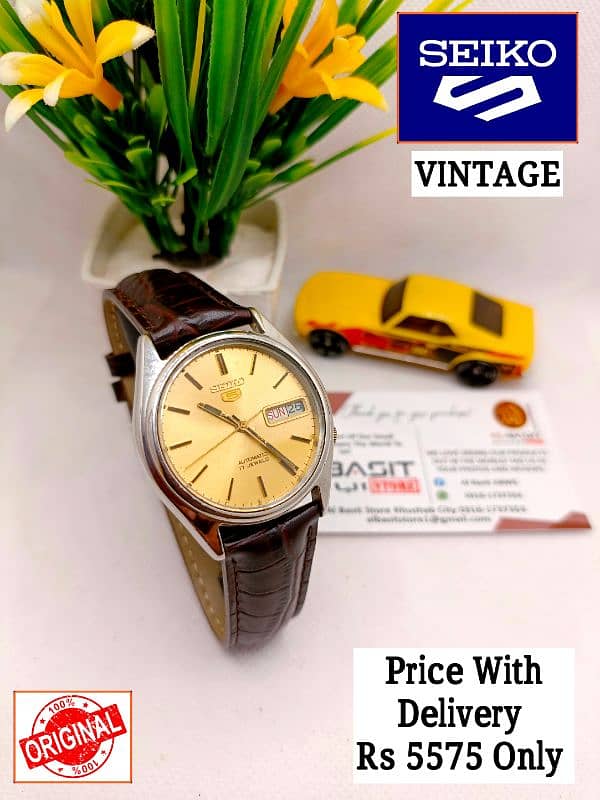 4 ہزار سے لیکر 9 ہزار تک Seiko 5 Automatic Citizen Orient 03161737353 17