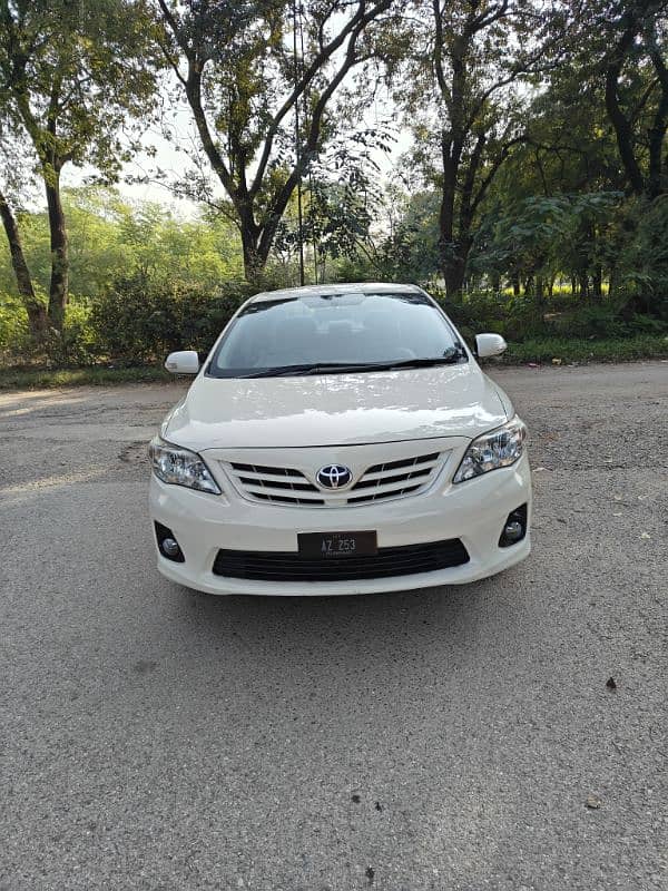 Untouch B2B Toyota Corolla XLI 2014 Islamabad registered 0