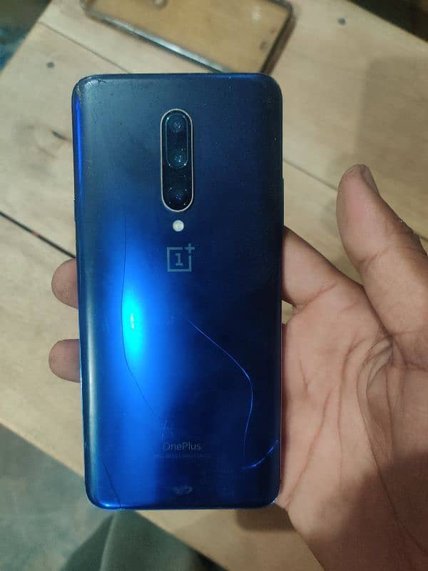 Oneplus 7 pro 8gb 256gb non pta  Back break only Everything is fine 0