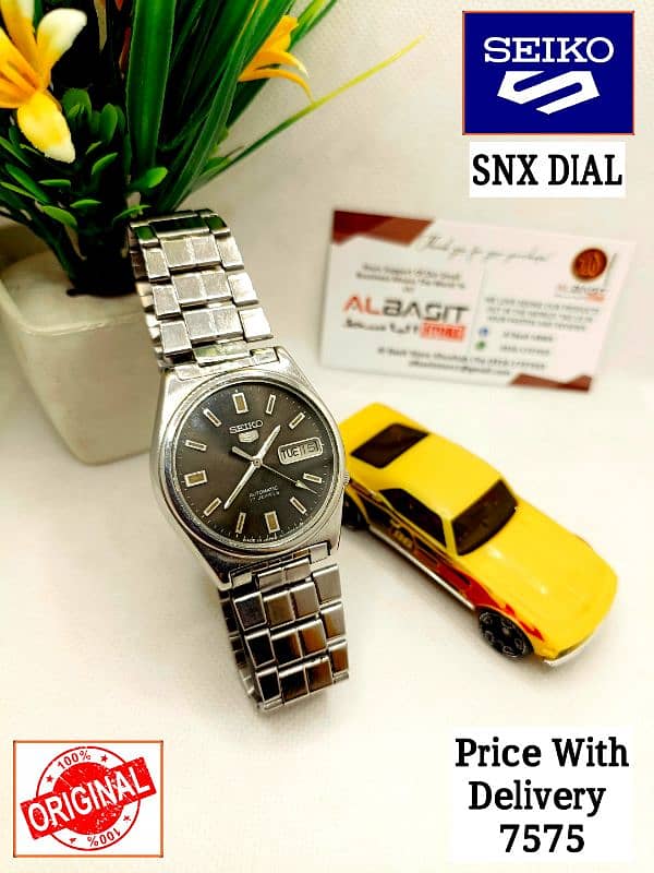 4 ہزار سے لیکر 9 ہزار تک Seiko 5 Automatic Citizen Orient 03161737353 11