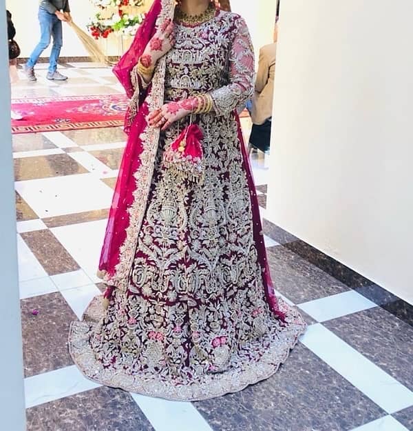 Red Bridal Lehnga 0