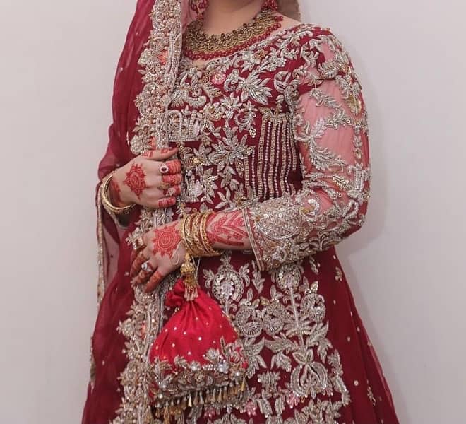 Red Bridal Lehnga 1