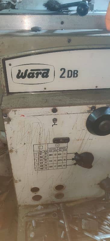 captain lat ward 2db lathe machine 1