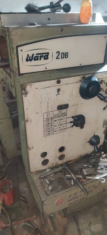 captain lat ward 2db lathe machine 2