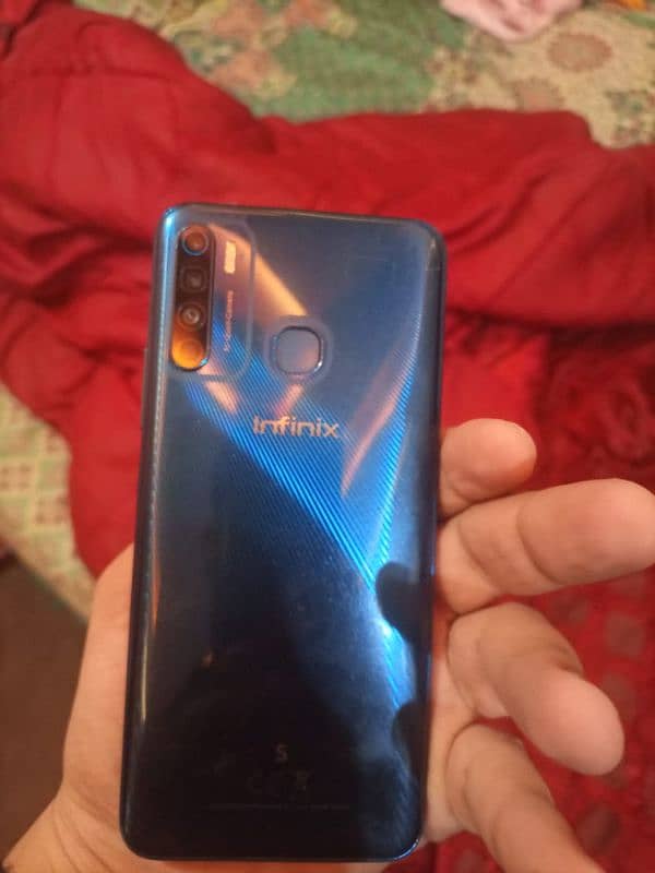 Infinix S5.6/128 mobile bilkul theek 0