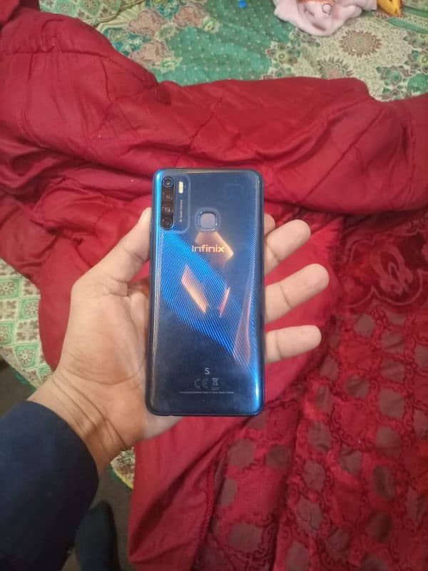 Infinix S5.6/128 mobile bilkul theek 1