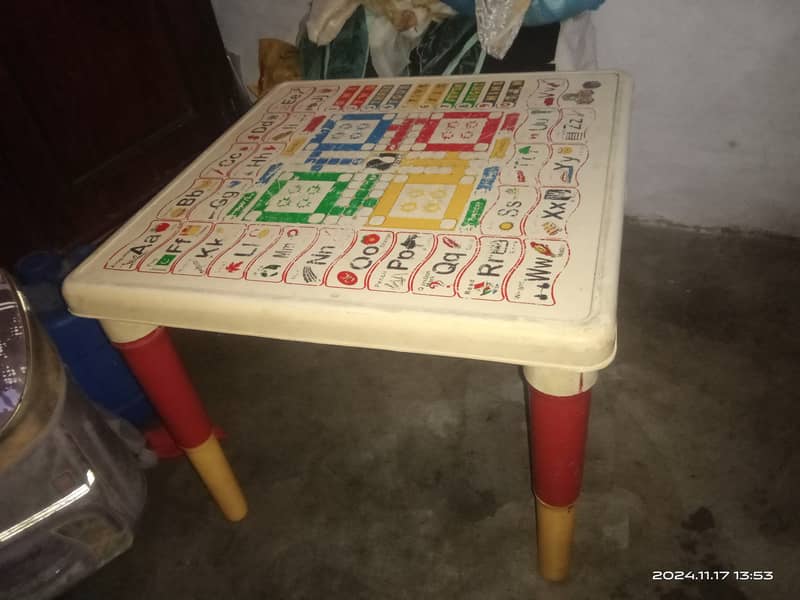 Kids learning table 1