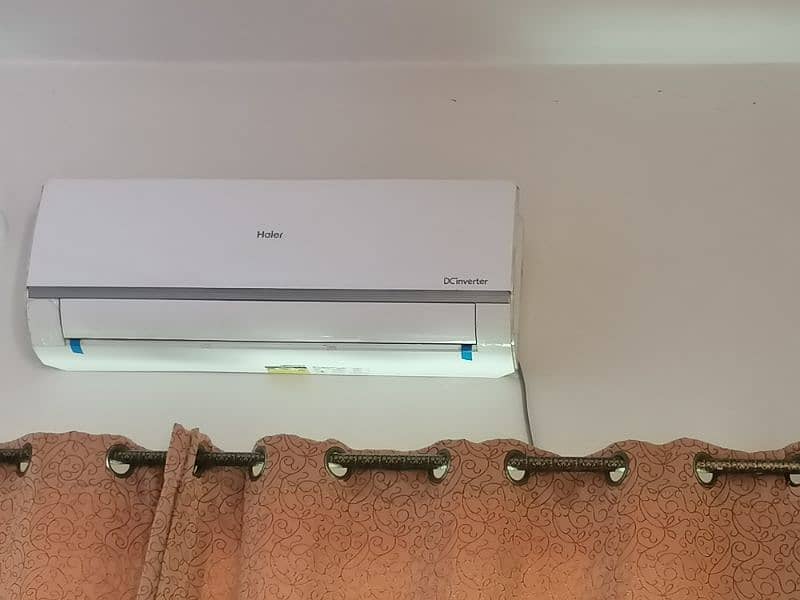 Haier 1ton inverter ac goog condition for sale 2