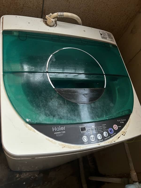 haier fully automatic washing machine 0