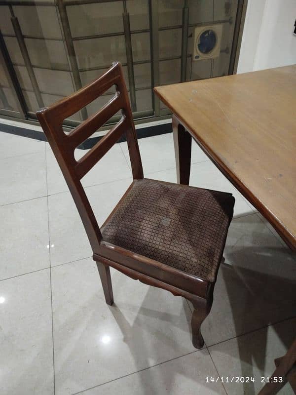 dining table 6 chair 2