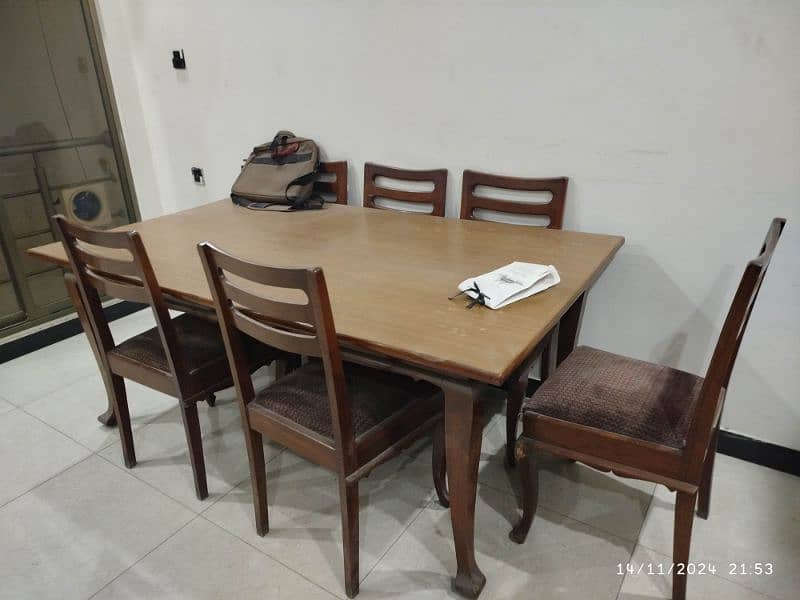 dining table 6 chair 3