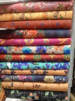 Ladies suit | Casual suit | 2 Pcs Suit | unstitch Suits | Dhanak | Kha