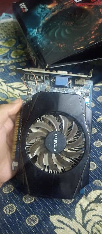 I am sell my gigabyte GeForce gt 730 2gb ddr3 128 bit graphics card 1