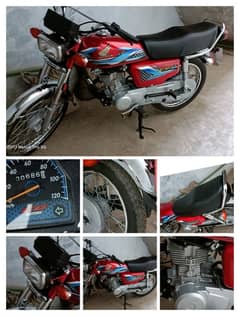 Honda 125 red