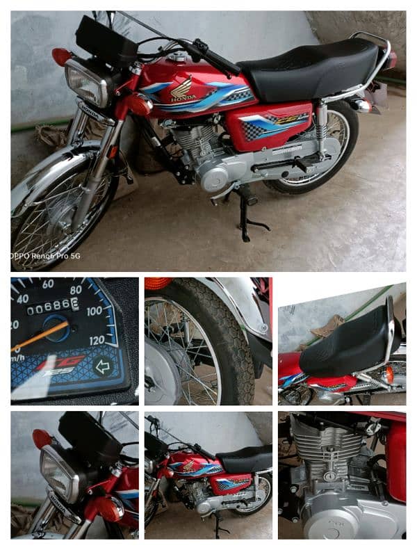 Honda 125 red 0