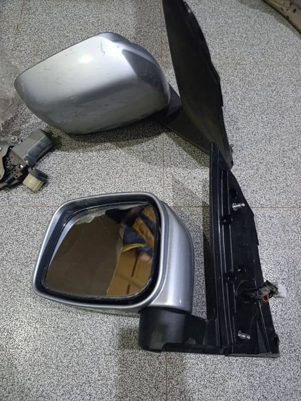 ek wagon Nissan otti retractable side mirrors 2