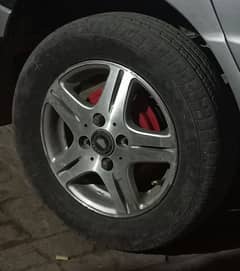 Alloy rim Tyre 13"