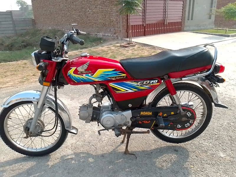 Honda CD 70 model 2021 03127915119 5