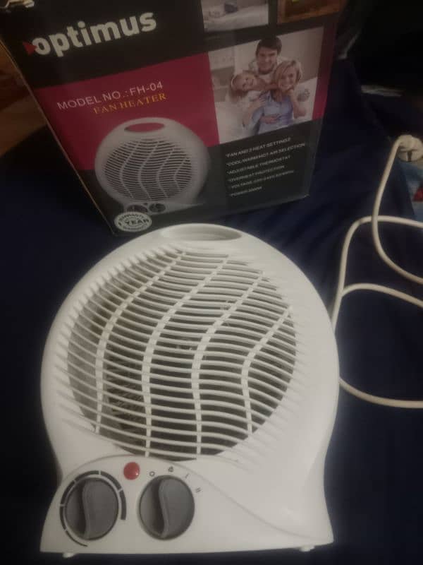 Heater and cool air fan 3