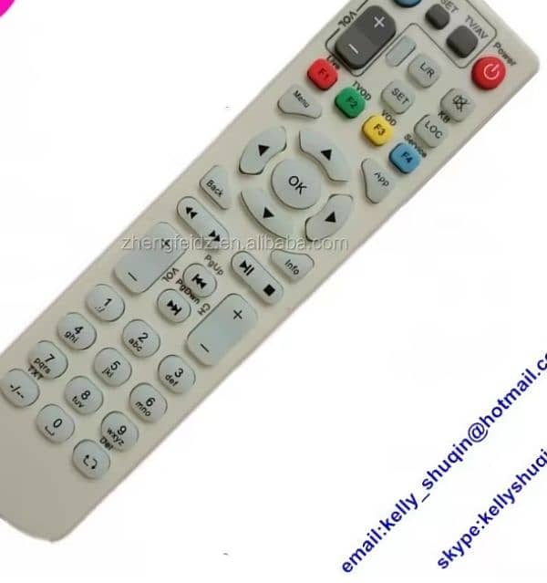 television with remote 1