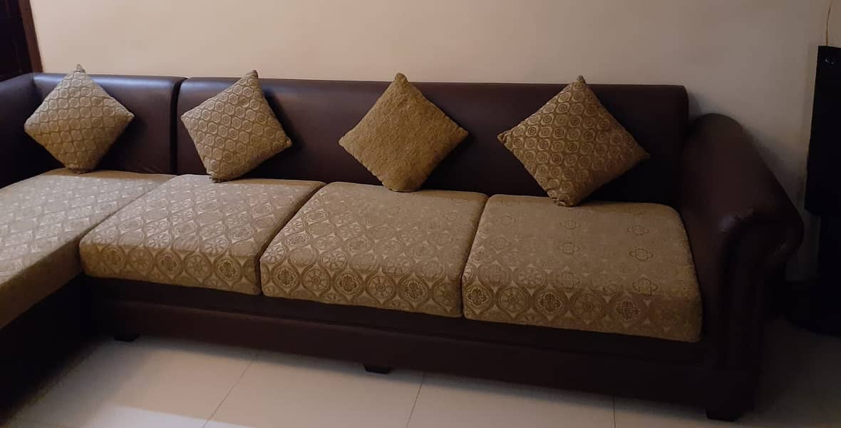 L shaped sofa set 1