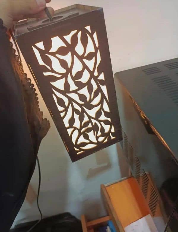 Wooden pendant ceiling hanging light lamp 2