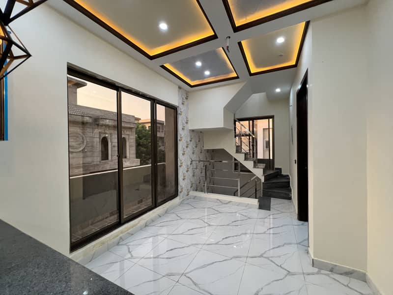 4 Marla Corner Triple Storey Design House For Sale Hottest Location In Gulshan Madina Housing Scheme Lahore Near Shadab Garden /Allied Brothers 3