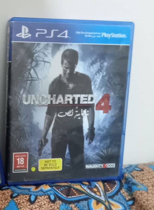 PS4 uncharted 4 cd 0