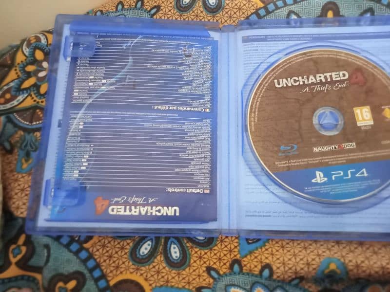 PS4 uncharted 4 cd 2