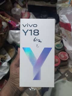 vivo y18    6 /128 new box band ha