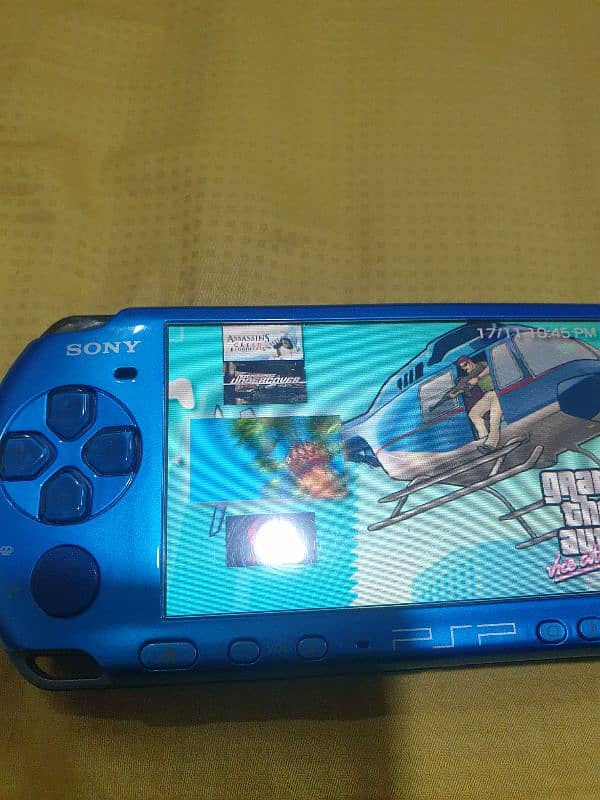 Facilia Blue PSP 3000 5