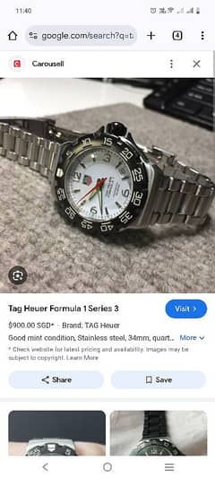 TAG HEUER FORMULA 1 (PROFESSIONAL 200M)