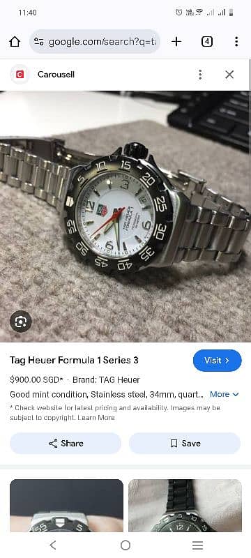 TAG HEUER FORMULA 1 (PROFESSIONAL 200M) 0