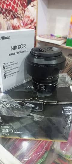 Nikon Z 24-70mm F4 lens read Add