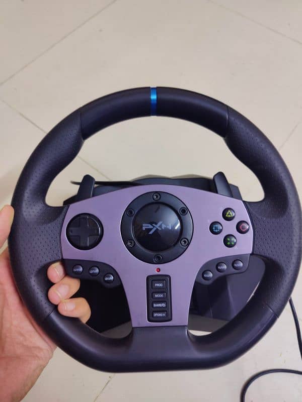 PXN V9 steering wheel and gearbox 1