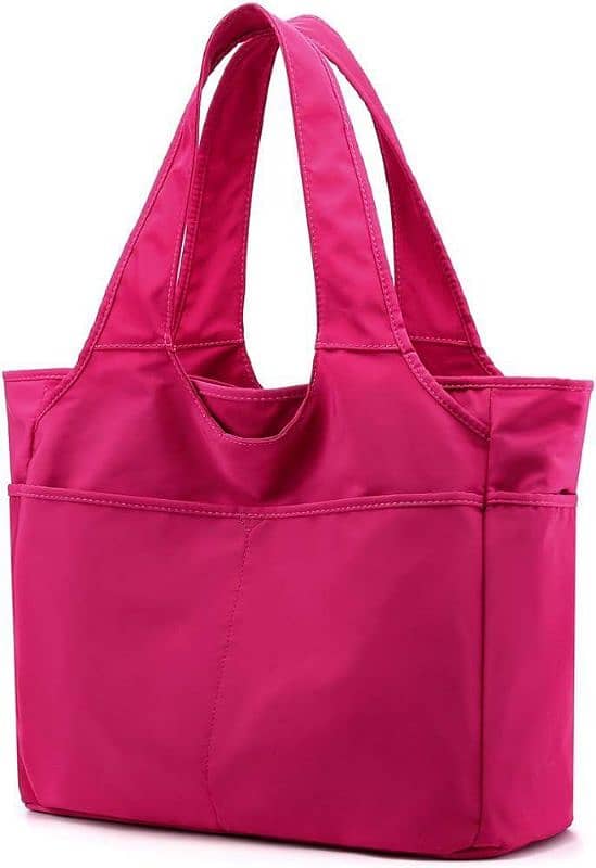 Women's Nylon Plain Shoulder Bag available with free home delivery 2