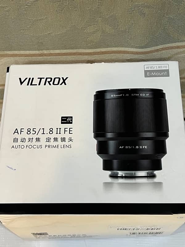 Viltrox lens 85mm/1.8 II FE 9