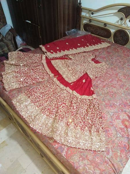 gharara. shirt. duparta pars  handwork. looking soooo beautiful 2