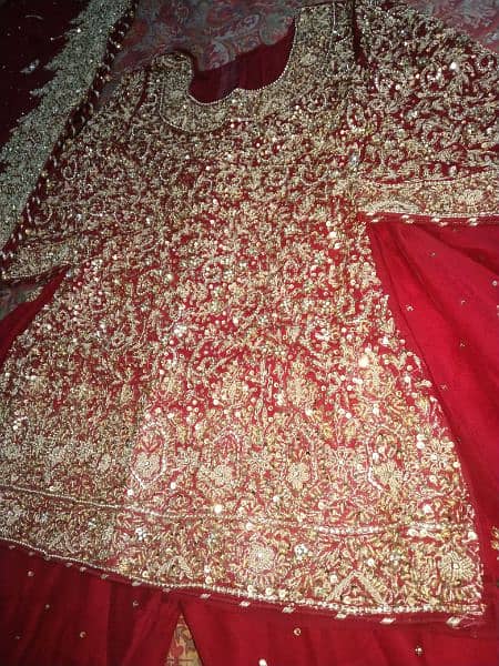 gharara. shirt. duparta pars  handwork. looking soooo beautiful 3